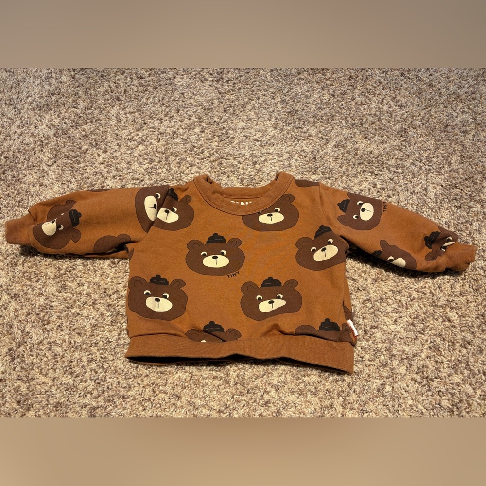 Tiny Cottons Bear Sweatshirt (12M)